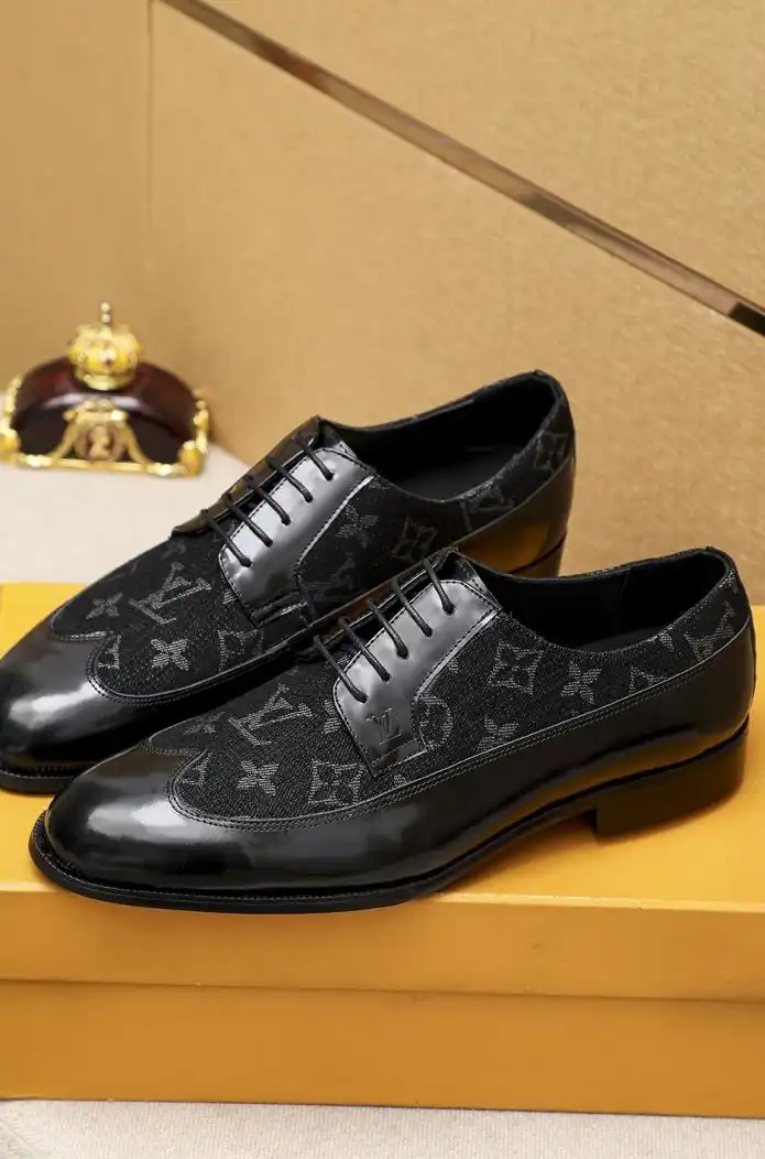 hype LV Leather Shoes