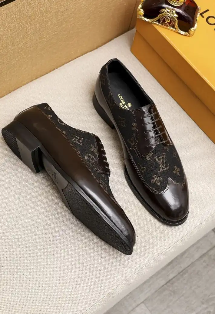 hype LV Leather Shoes