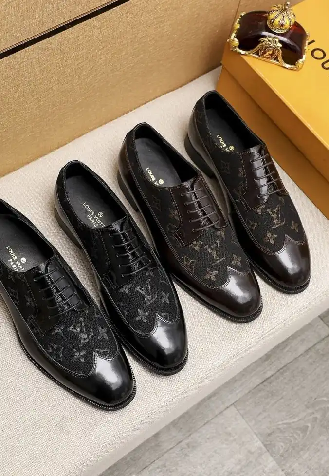 hype LV Leather Shoes