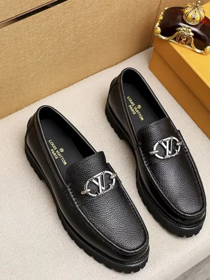 hype LV Leather Shoes