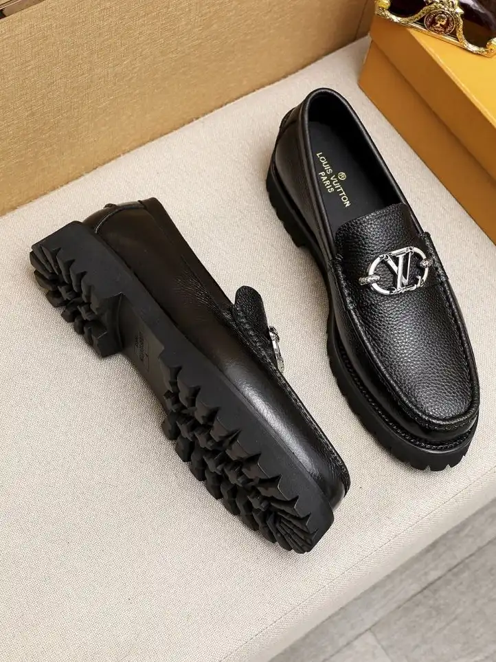 hype LV Leather Shoes