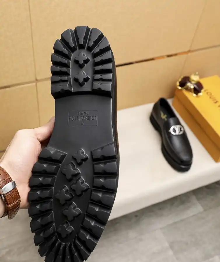 hype LV Leather Shoes