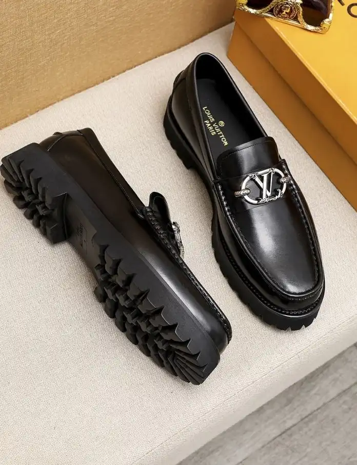 hype LV Leather Shoes