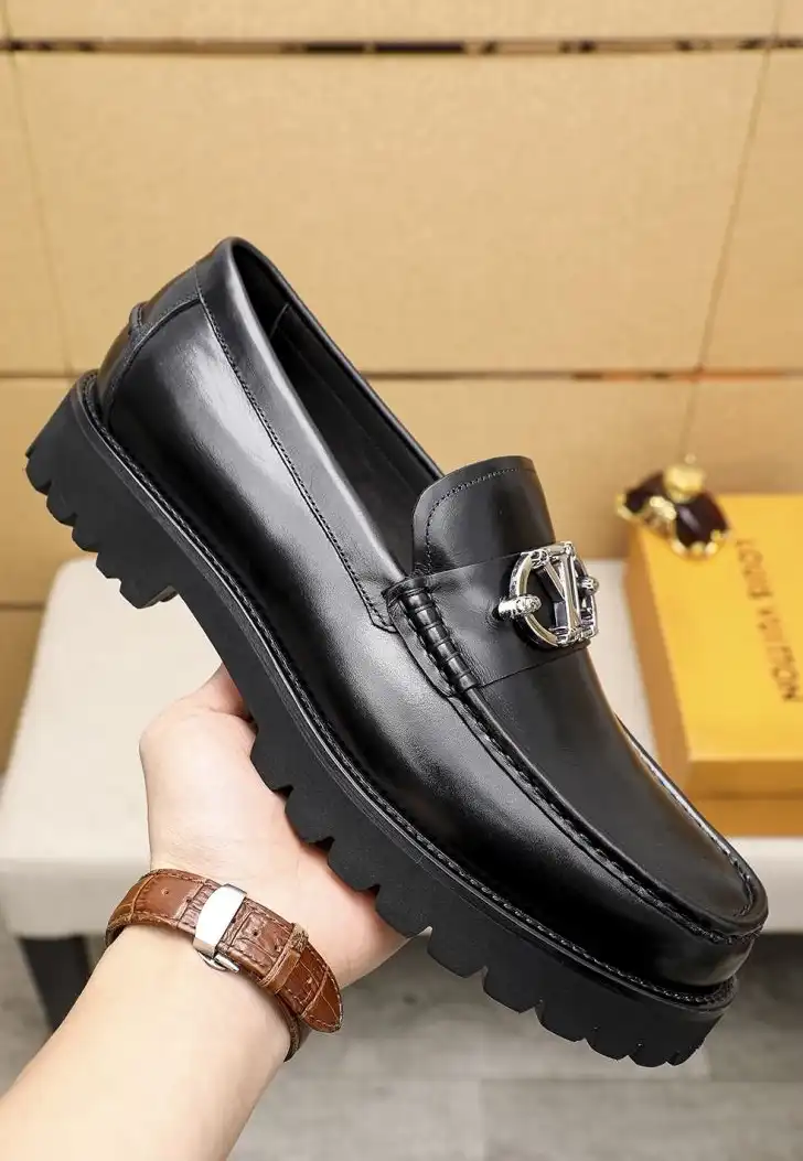 hype LV Leather Shoes