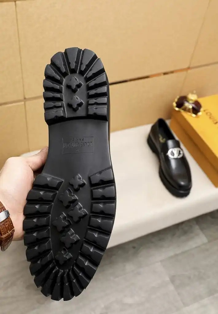 hype LV Leather Shoes