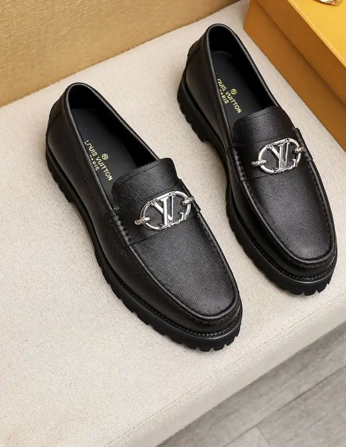 hype LV Leather Shoes