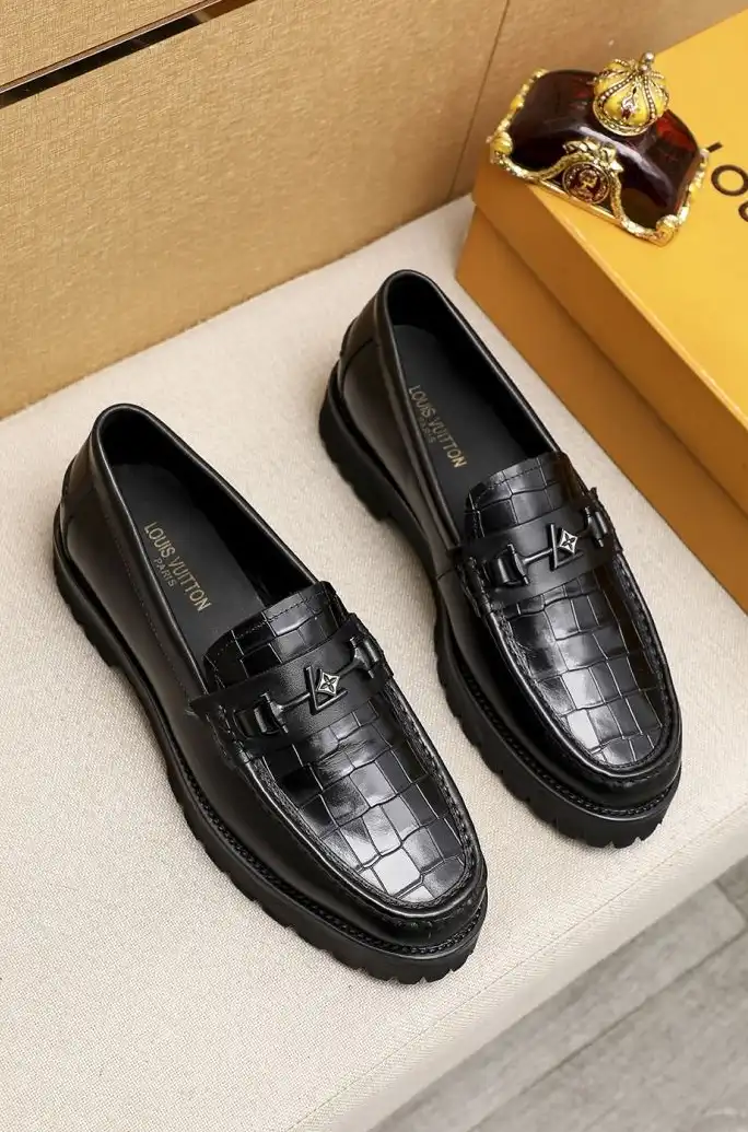 hype LV Leather Shoes