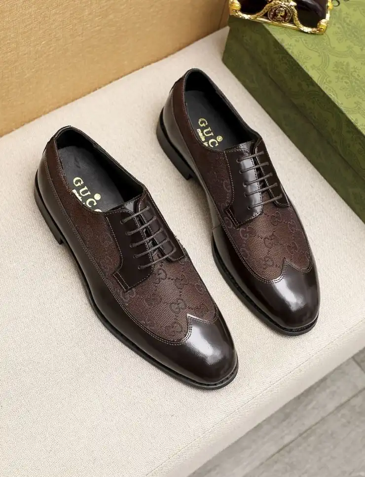 hype Gucci Leather Shoes