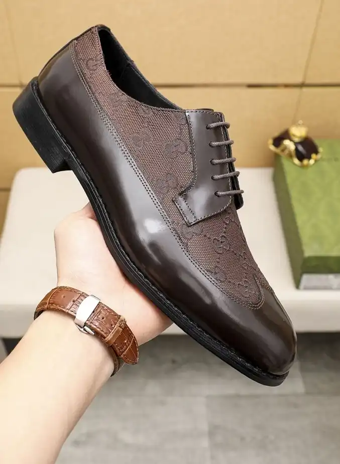 hype Gucci Leather Shoes