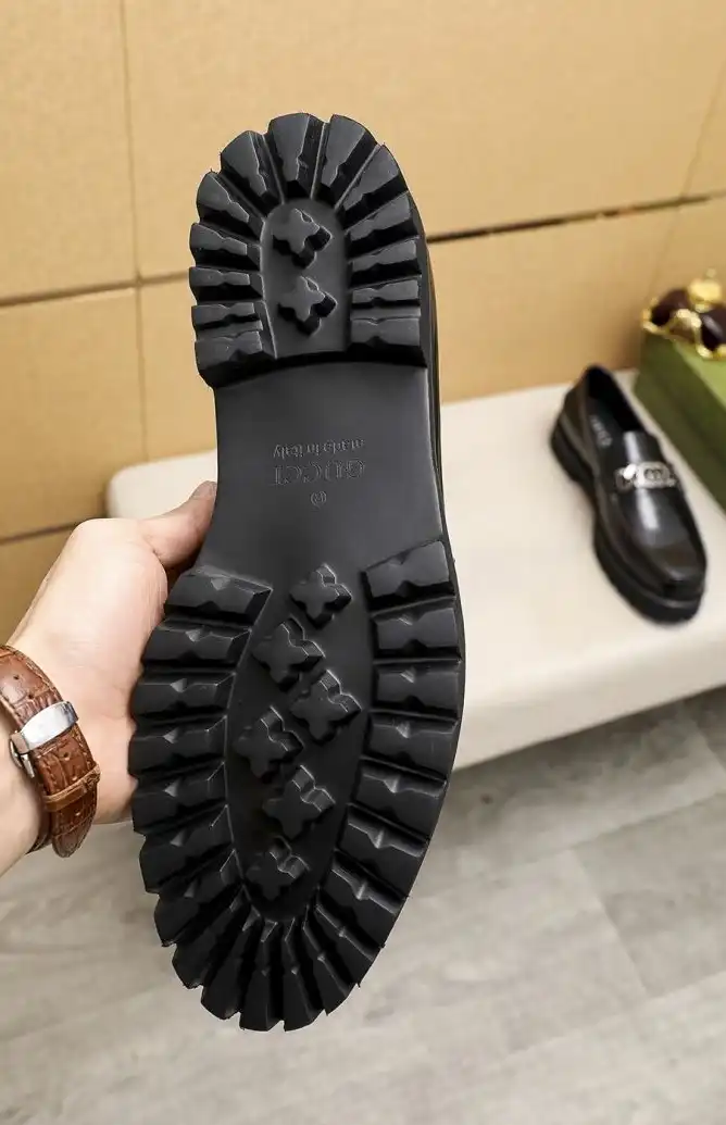 hype Gucci Leather Shoes