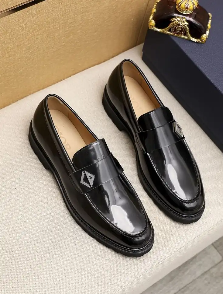 hype Christian Dior Leather Shoes