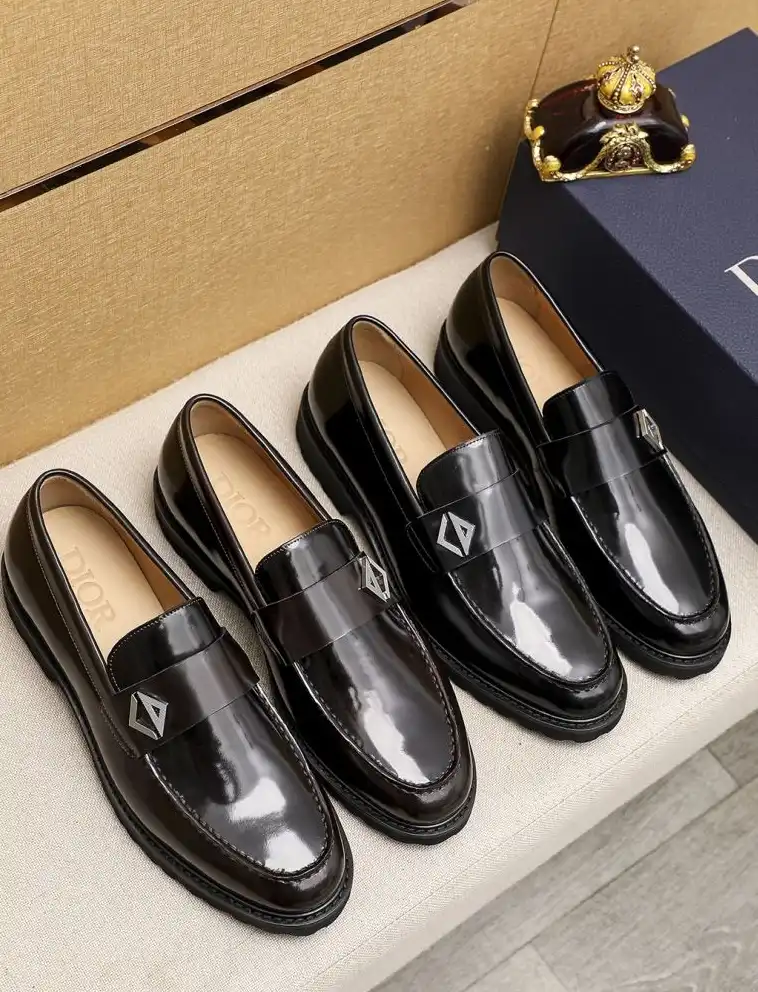 hype Christian Dior Leather Shoes