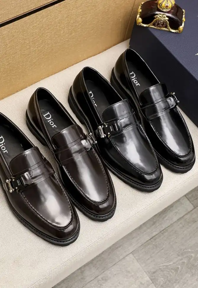 hype Christian Dior Leather Shoes