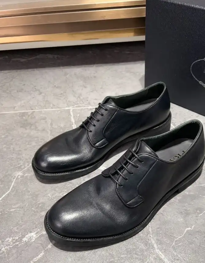 hype Prada Leather Shoes