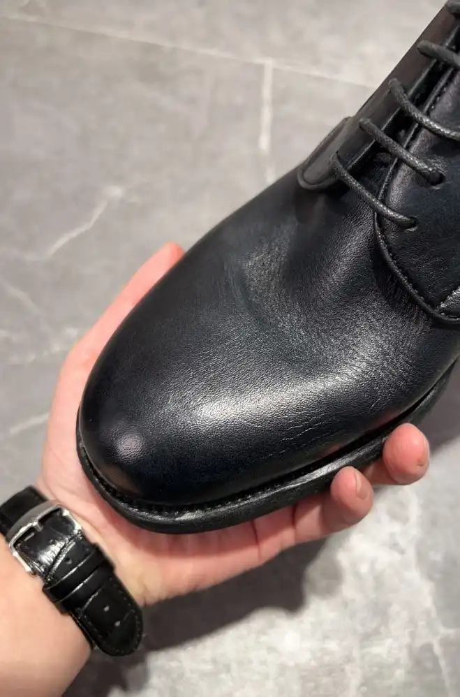 hype Prada Leather Shoes