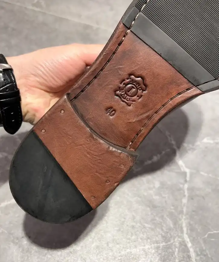 hype Prada Leather Shoes