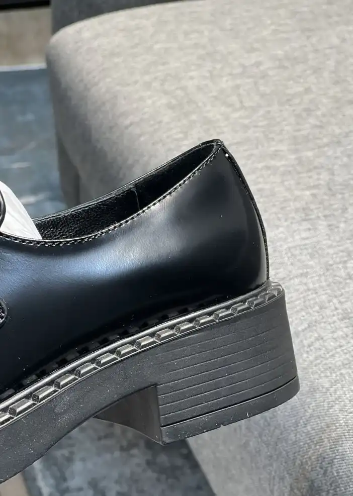 hype Prada Leather Shoes