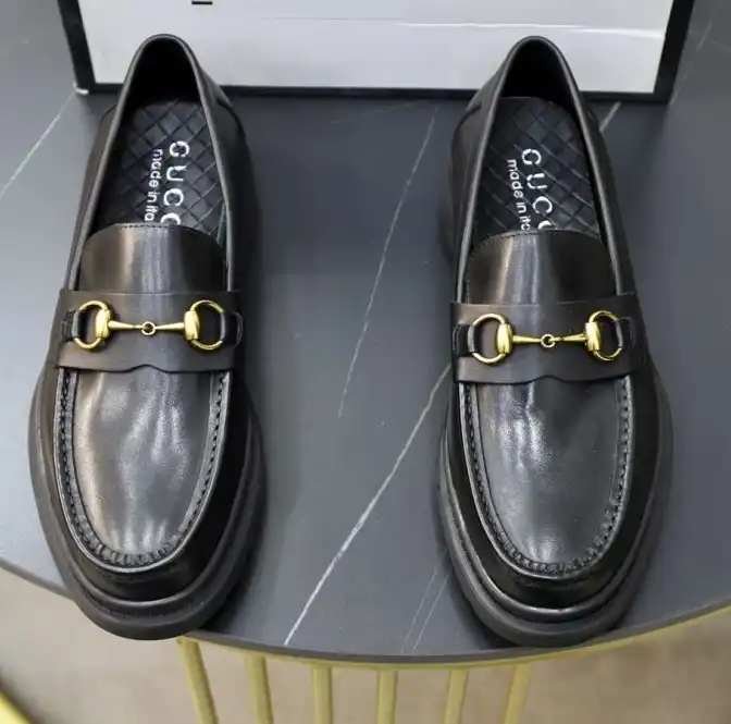 hype Gucci Leather Shoes