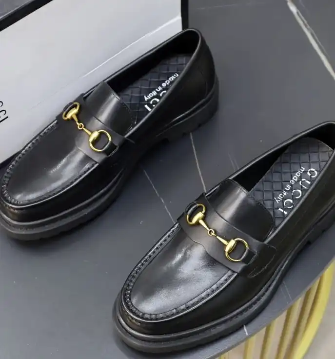 hype Gucci Leather Shoes