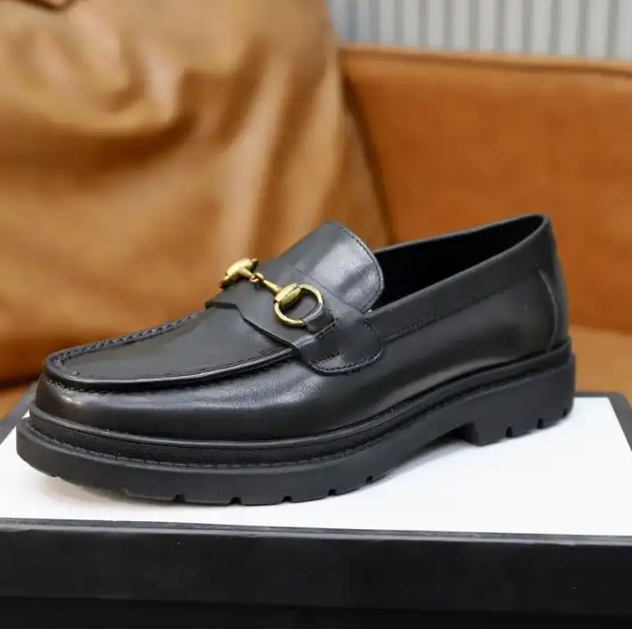 hype Gucci Leather Shoes