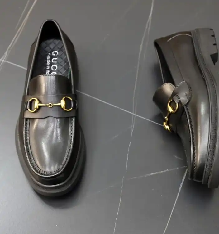 hype Gucci Leather Shoes