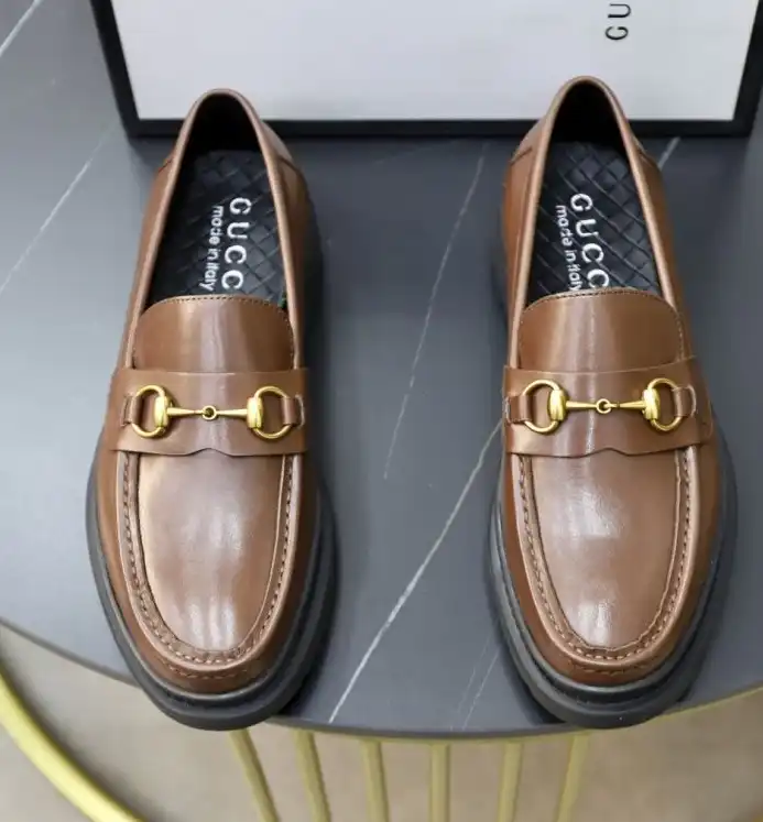 hype Gucci Leather Shoes