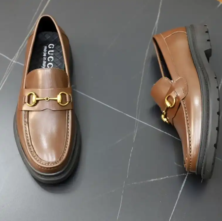 hype Gucci Leather Shoes