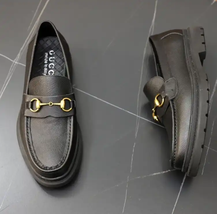 hype Gucci Leather Shoes