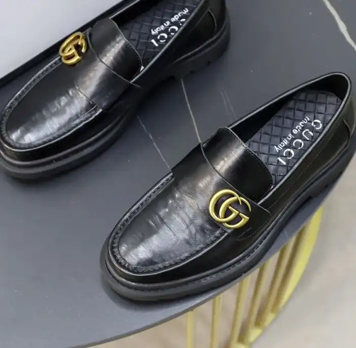 hype Gucci Leather Shoes