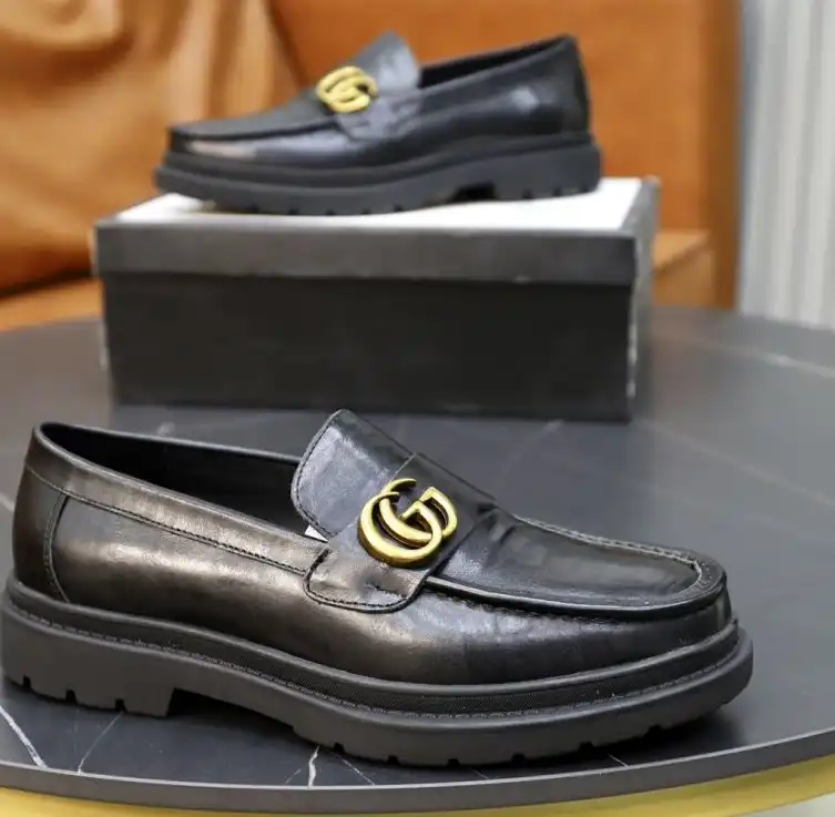 hype Gucci Leather Shoes