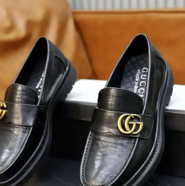 hype Gucci Leather Shoes