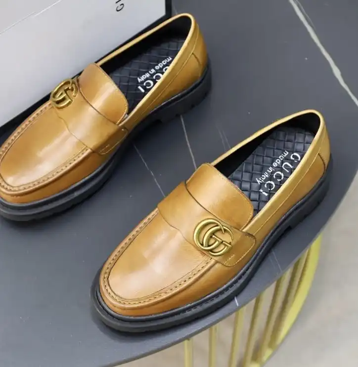 hype Gucci Leather Shoes