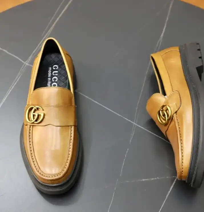 hype Gucci Leather Shoes