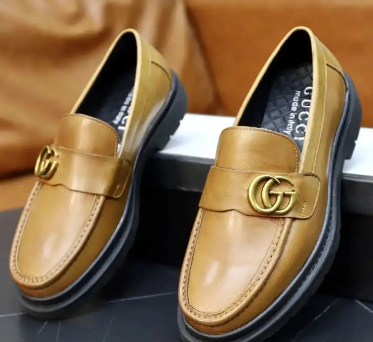 hype Gucci Leather Shoes