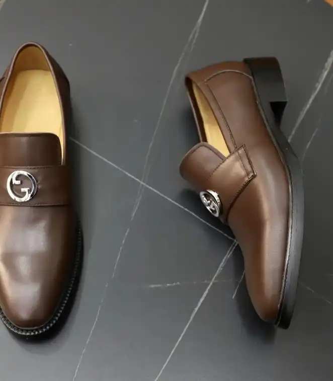 hype Gucci Leather Shoes