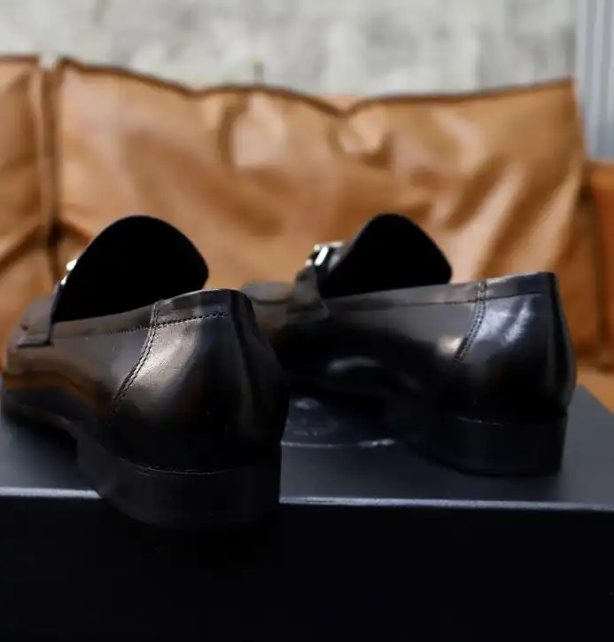 hype Prada Leather Shoes