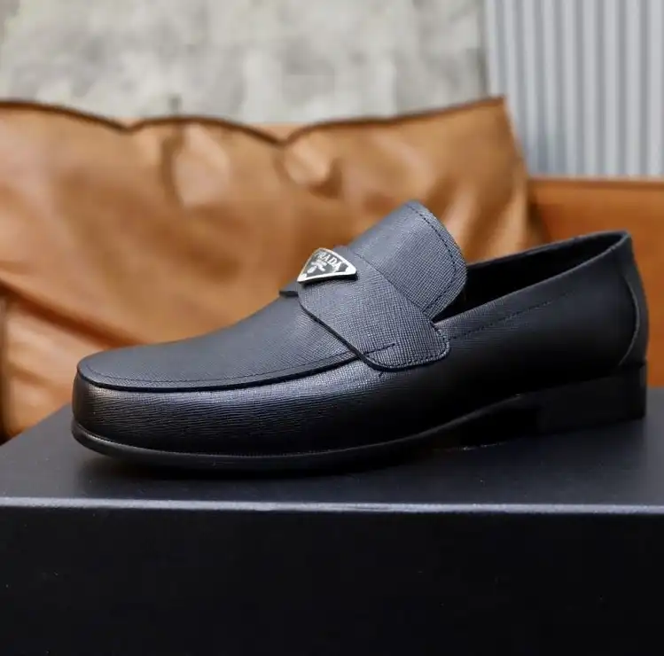 hype Prada Leather Shoes