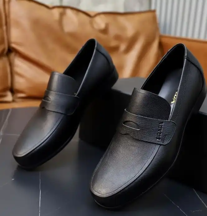 hype Prada Leather Shoes