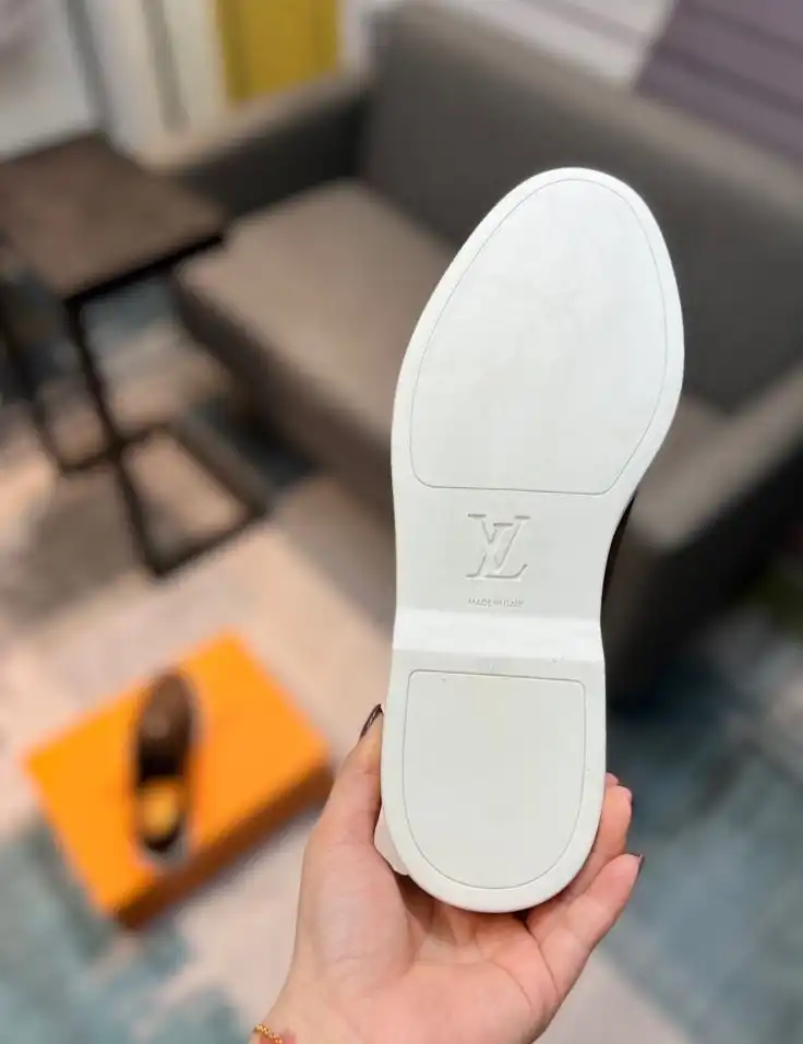 hype LV Leather Shoes