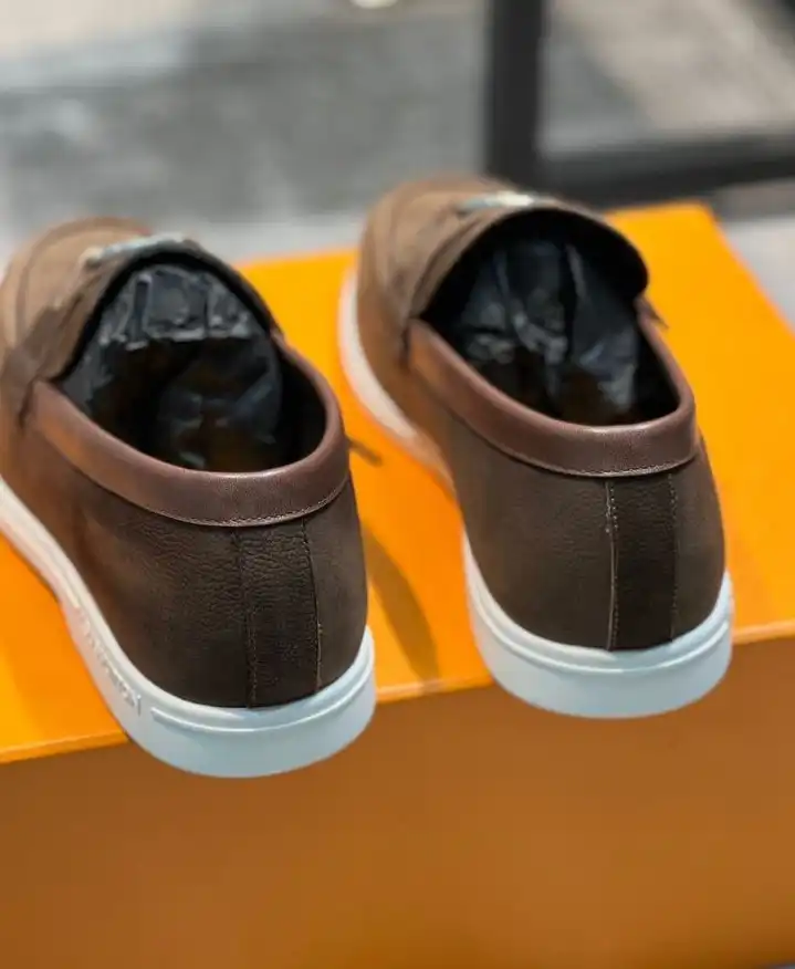 hype LV Leather Shoes