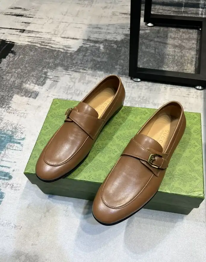 hype Gucci Leather Shoes