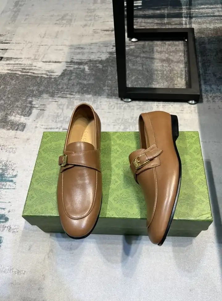 hype Gucci Leather Shoes