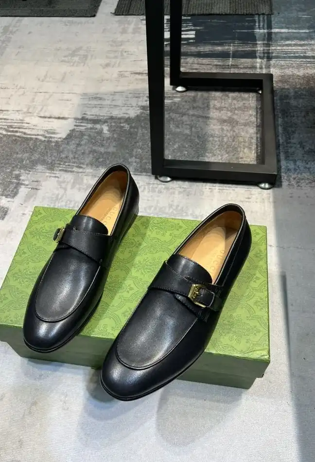 hype Gucci Leather Shoes