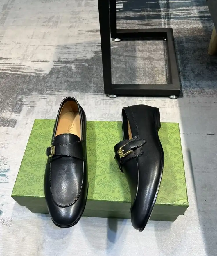 hype Gucci Leather Shoes