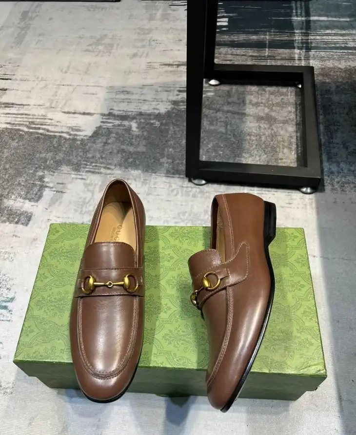 hype Gucci Leather Shoes