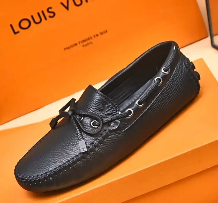 hype LV Leather Shoes