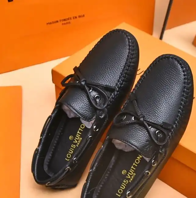 hype LV Leather Shoes