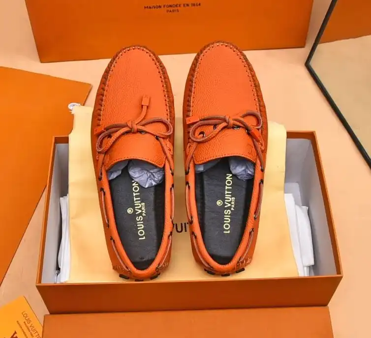 hype LV Leather Shoes