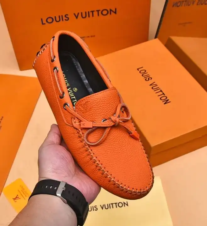 hype LV Leather Shoes