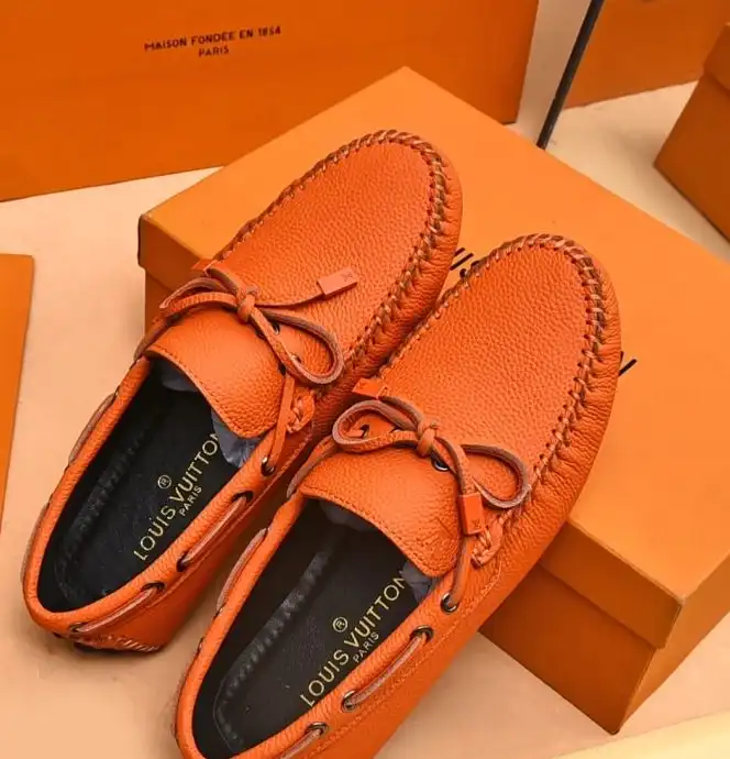 hype LV Leather Shoes